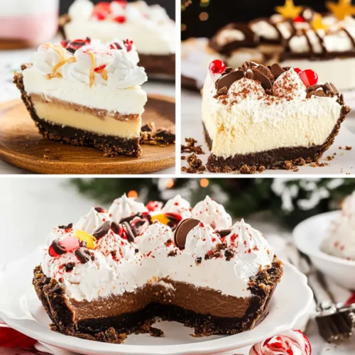 No-Bake Christmas Pies: Easy Holiday Dessert Hack to Wow Guests 3 No-Bake Christmas Pies - Easy Holiday Dessert Hack