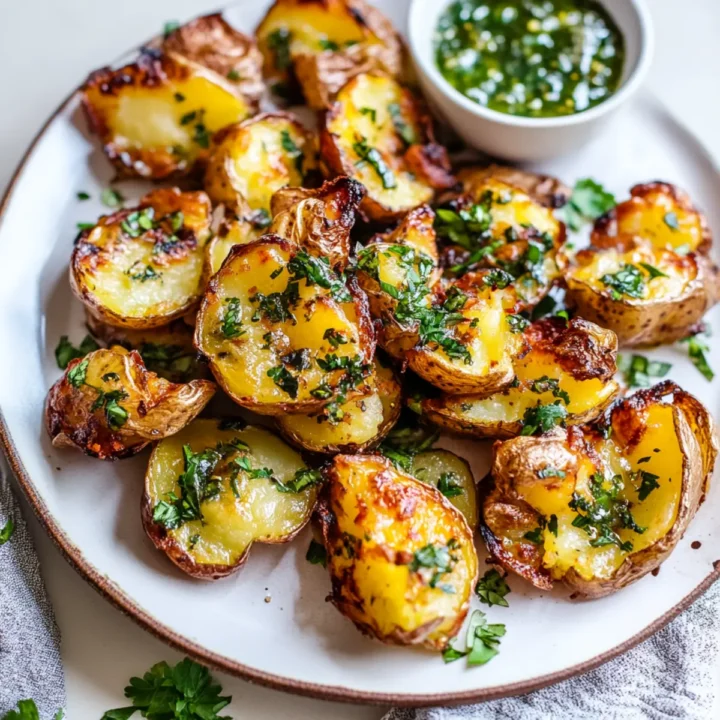 Crispy Smashed Potatoes