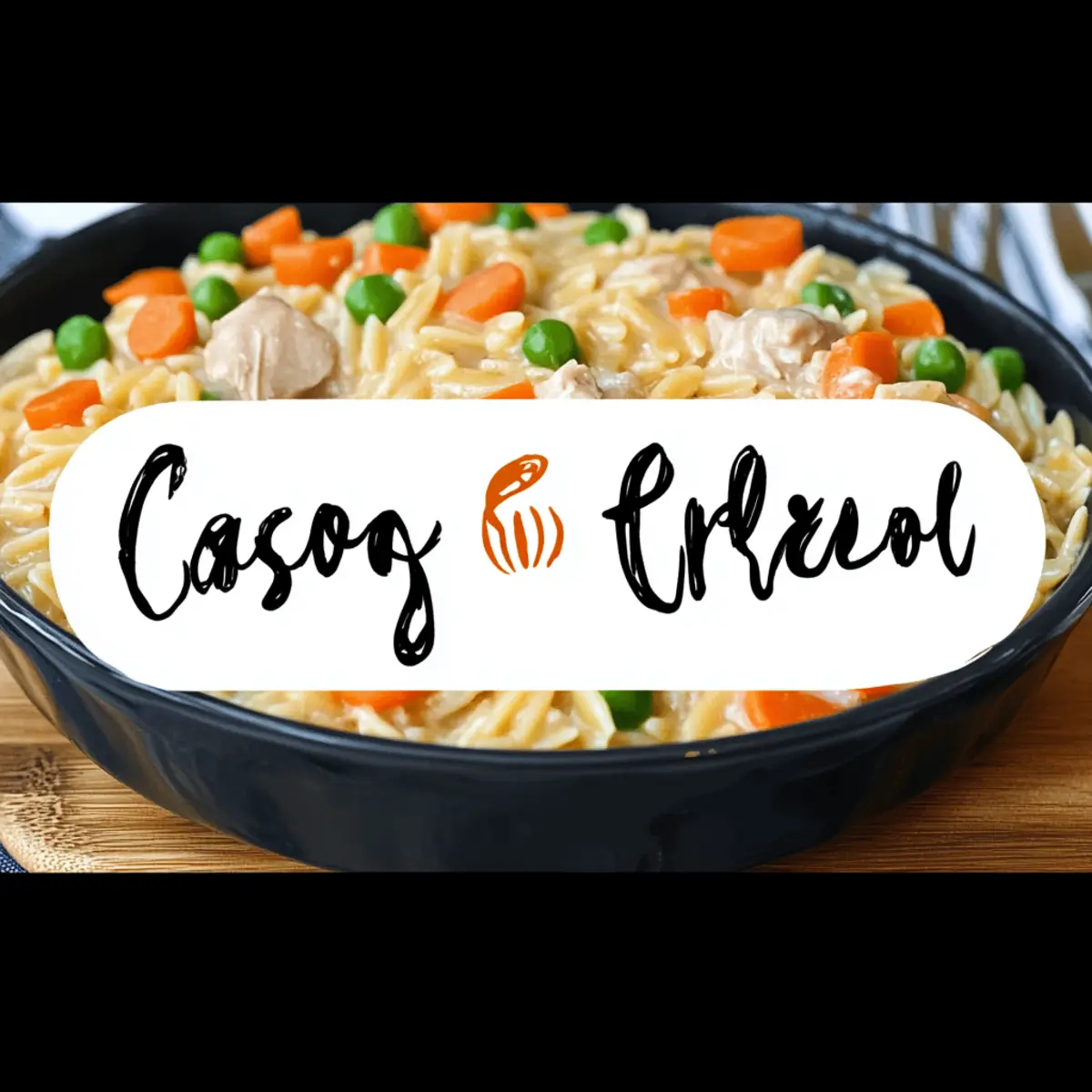 Creamy Chicken Pot Pie Orzo Recipe