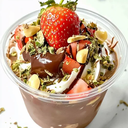 Indulge at Home: How to Make the Viral Dubai Chocolate Strawberry Cup 1 How to Make the Viral Dubai Chocolate Strawberry Cup at Home